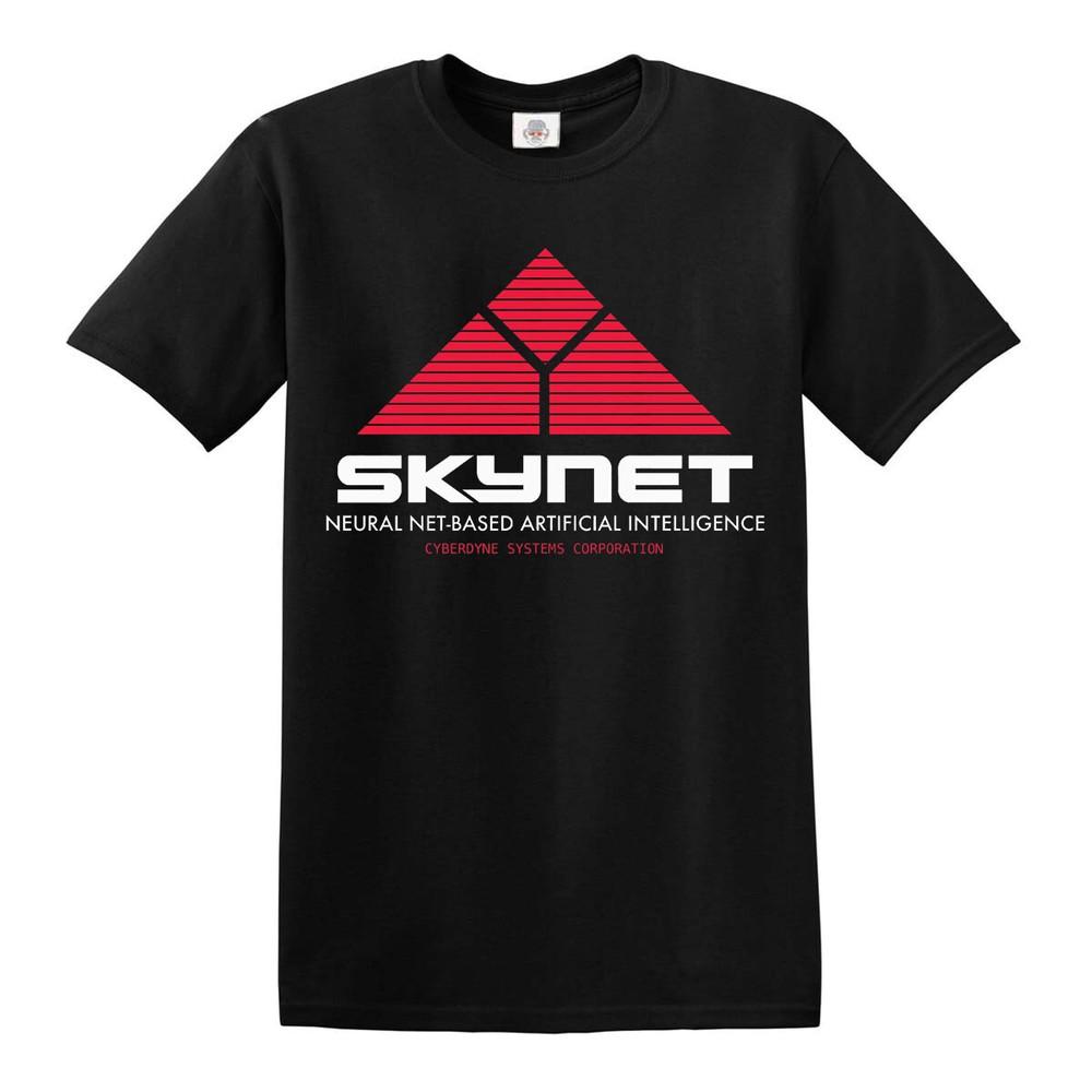 New skynet vintage tshirt cyberdyne retro terminator classic top tee