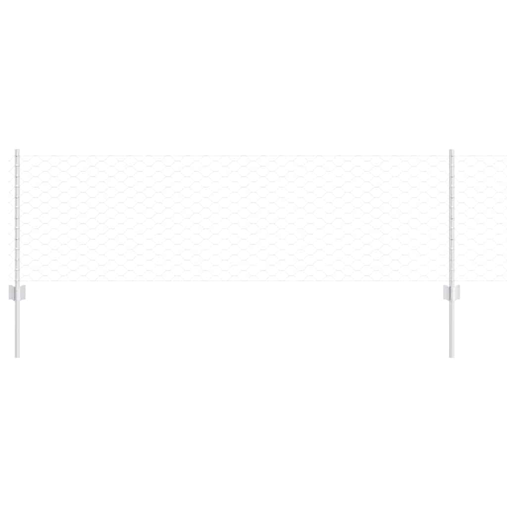 Welded Wire Fence 10 x 0.6 m (W x H) Hot Dip Galvanized Steel