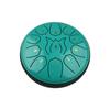 6 Inch Steel Tongue Drum 11 Notes Rain Drum Portable Percussion Instrument with Drum Mallets for Meditation Yoga