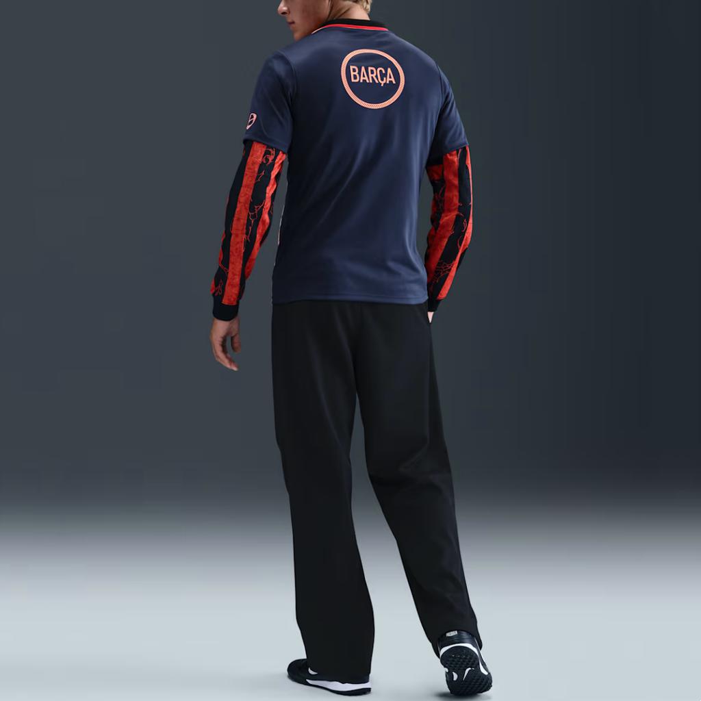 Nike Академия ФК Барселона Pro Третий мужской топ Nike Dri-FIT для предматчевых тренировок HM3437-411
