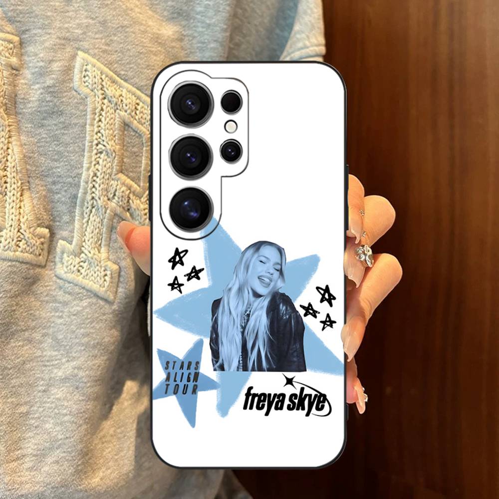 Чехол для телефона F-Freya S-Skye Singer для Samsung S 24 Fe 25 Ultra Plus 20 Lite 21 30 22 23 24 22 Ultra 5G Fundas