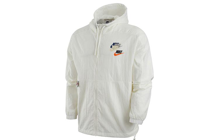 Nike Куртки Мужские Белые С капюшоном Умеренные Другое DV3313-133