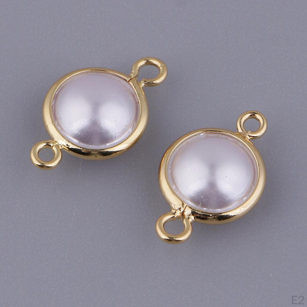 10 Коннектор-подвеска с кабошоном для изготовления браслетов и бижутерии своими руками