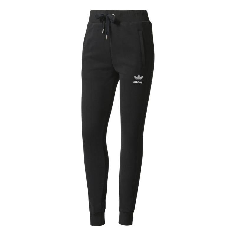 Adidas Originals Logo Stripe Drawstring Comfortable Sports Trousers Women Bottoms AY8127