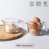 Утолщенные стеклянные мерные стаканы для молока (2-Pack)