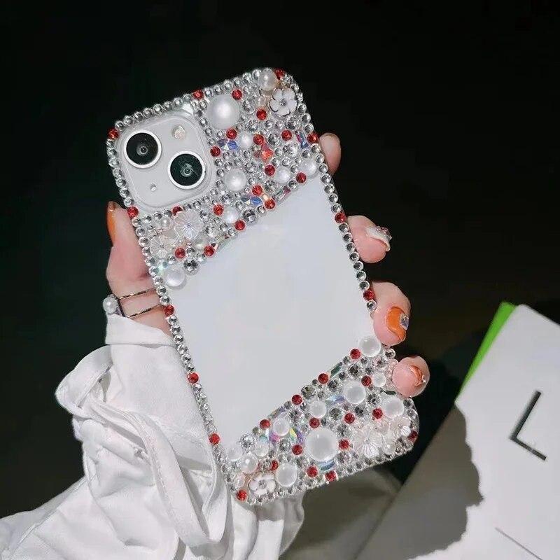 Металлический чехол-держатель с кольцом на палец для iPhone 15 14 13 12 11 Pro Max с блестящим бриллиантом чехол для Samsung S24 S23 S22 Ultra S20 A34 A14 A34 A54 A55 A33 A53