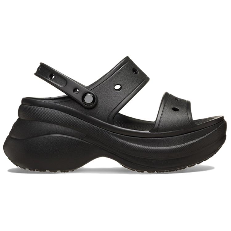 Crocs Stylish Comfortable Beach Sandals Women Sandals Black 206749-001