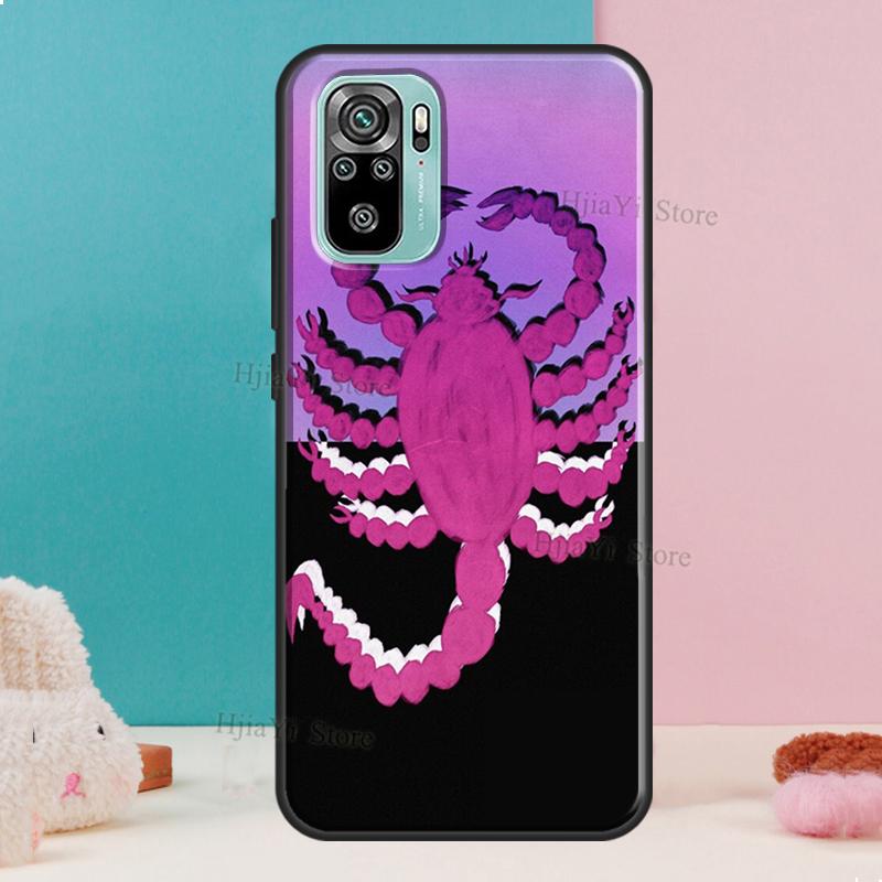 Скорпион Для Xiaomi Redmi Note 11 Pro 11S 10S 9S Note 8 9 10 Pro Чехол Для Redmi 10 9 9T 9C 9A