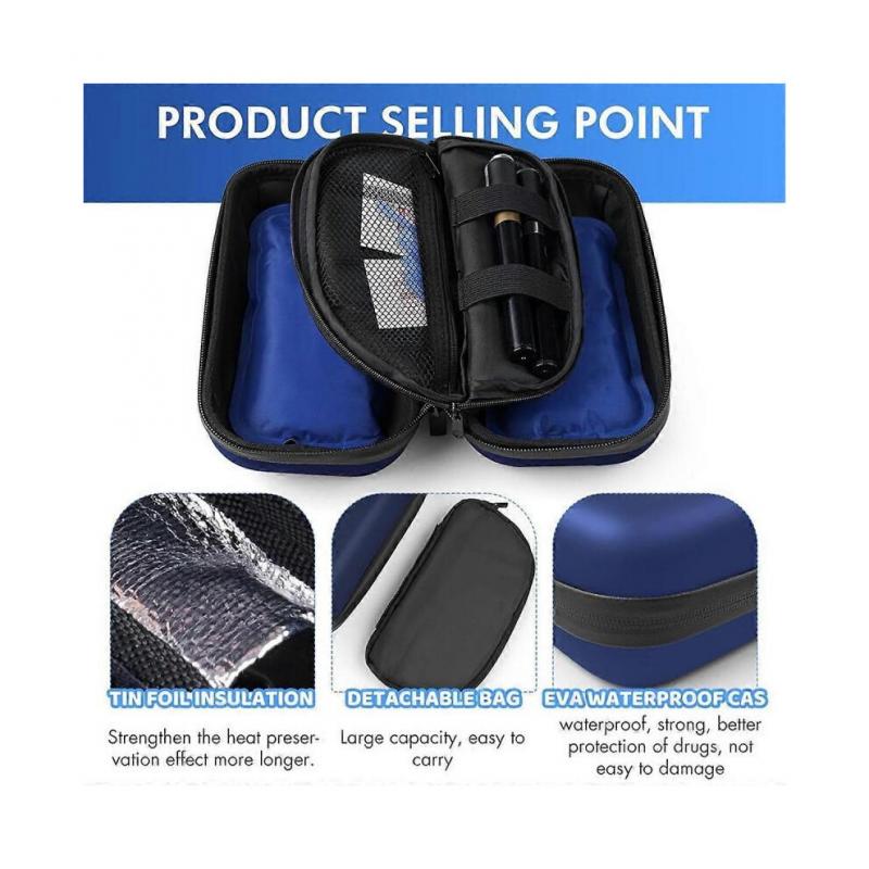 24-часовой охлаждающий чехол для инсулина, дорожный чехол, охладитель для лекарств, градусы Цельсия