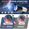 Астрономический телескоп для детей и начинающих с апертурой 80 мм и фокусным расстоянием 600 мм, который можно использовать для наблюдения за и