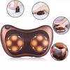 Home Car Infrared Heating Massage Pillow Cervical Lumbar Body Roller Massager