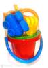 Sand set ELEPHANT with WATERING CAN Bucket Rake Shovel Molds 7 pieces