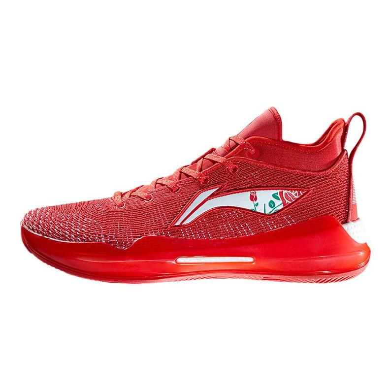 Баскетбольные кроссовки Li Ning YuShuai 13 Мужские Средние Огненно-красные ABAQ013-3