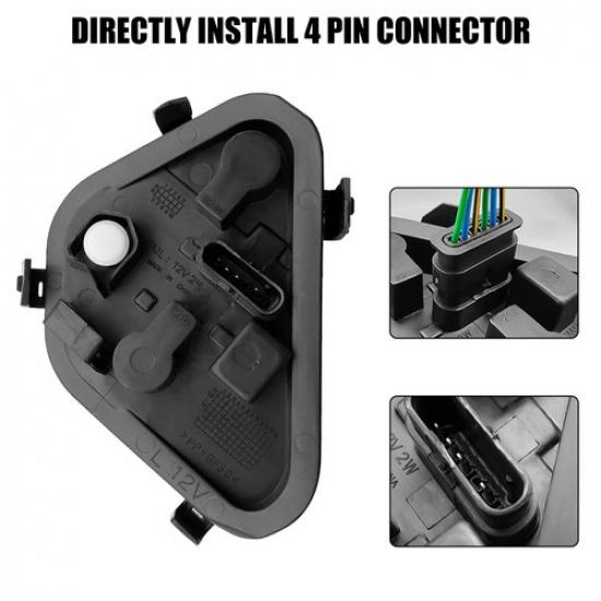 Left Rear Tail Light Bulb Holder Socket For BMW F30 F80 2013- 63217313043 EV