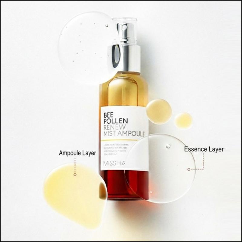MISSHA Пчелиная пыльца Renew Mist, ампула 100 мл