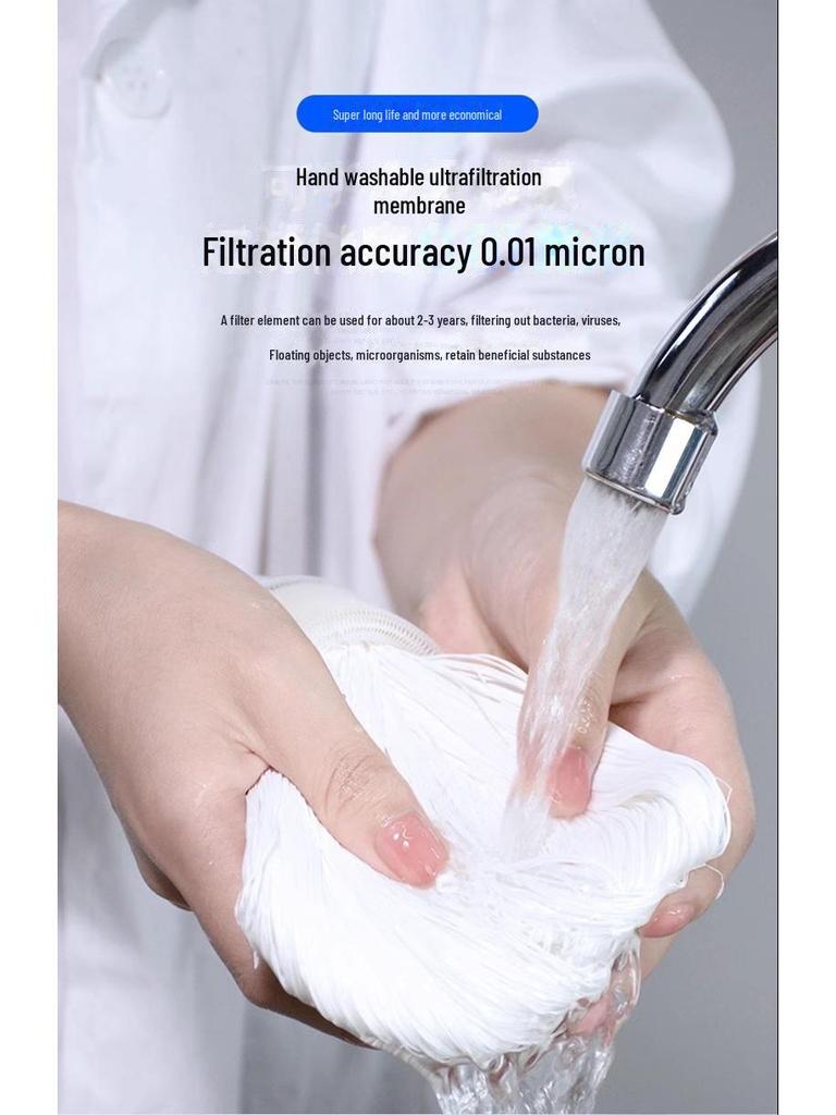 Ультрафильтрационный очиститель воды из нержавеющей стали для всего дома, для водопровода, скважины и использования на открытом воздухе