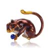 Wind Alloy Oil Dripping Animal Sloth Brooch, Small Temperament And Fresh Clothing Accessories