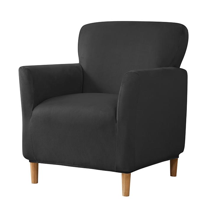 Cover For Small Armchair S, Velvet, Black