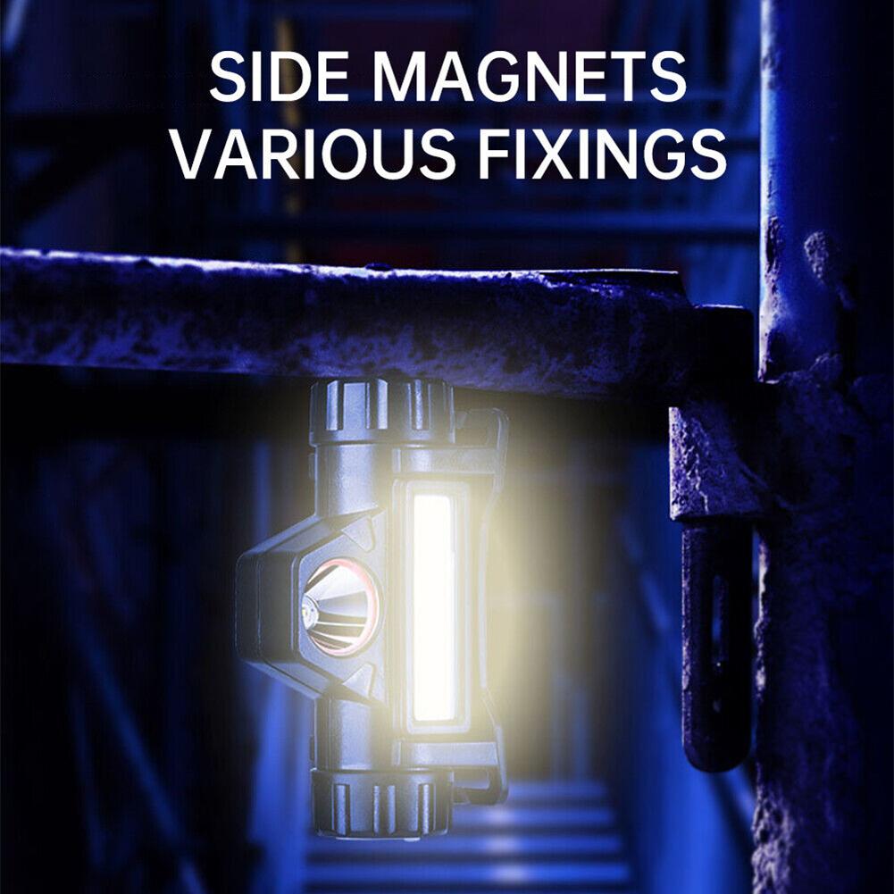 Двойной фонарь для сварочного шлема с зарядкой через USB для использования на открытом воздухе