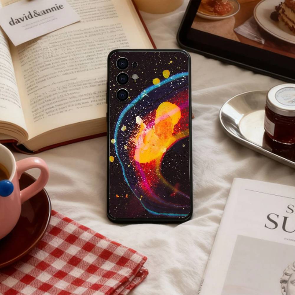 R-Radiohead In Rainbows Phone Case For Samsung S 25,24,23,22,30,21,10,9,Ultra,Plus,Lite,FE,4,5 G Soft Black Case