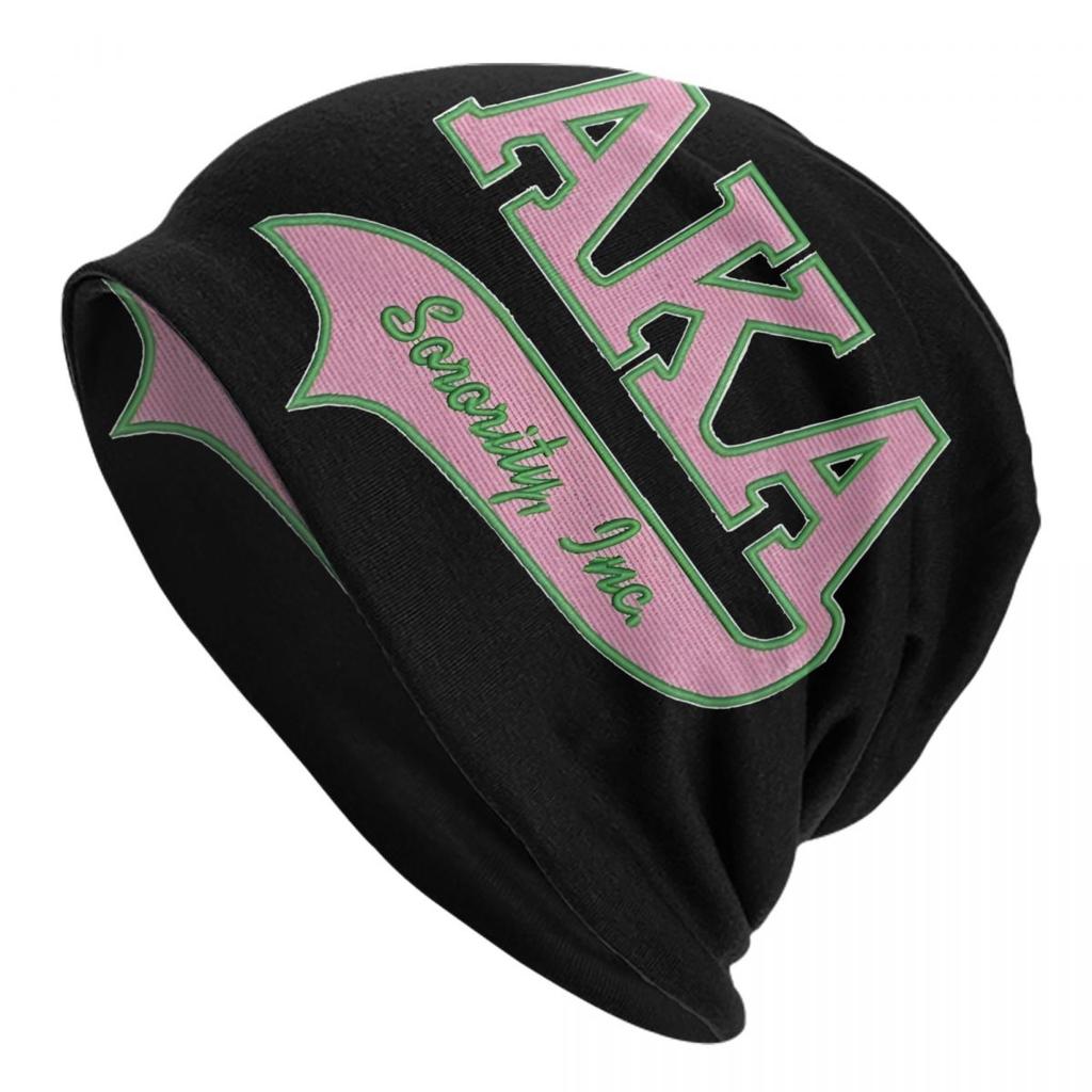 Индивидуальные шапки-бини с черепом AKA Sorority, шапки, унисекс, зимние, теплые, вязаные шапки для женщин, мужчин, хип-хоп, взрослые шапки-бини, уличная лыжная шапка
