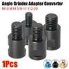 1Pcs Adaptive Shaft Thread Converter Connector M10 M14 5/8-11 Connecting Rod