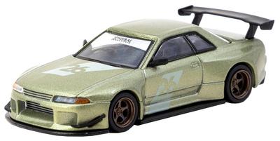 Speedmaster Japan TARMACWORKS Nissan Skyline Widebody Нефритовая отделка Модель 1/64 (Р32) Тысячелетие? T64G-061-MJ