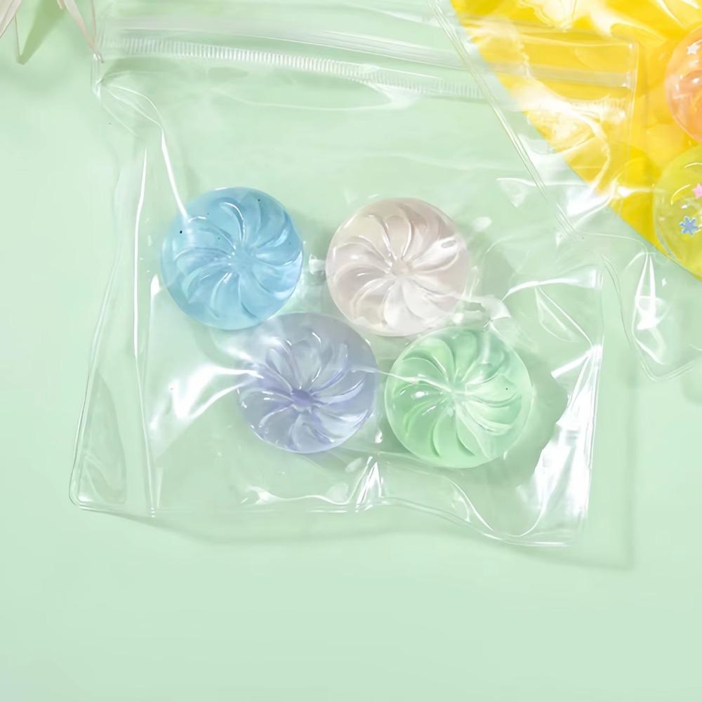Simulation Food Squishy Dumpling Transparent Mini Dumplings Dumpling Squishy Toys Party Favors