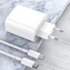 PD для Apple, 18 Вт, кабель USB-C C2L, адаптер питания, зарядное устройство, вилка США, ЕС, быстрое зарядное устройство для смартфона для iPad для IPhone 12/X/8 Pro