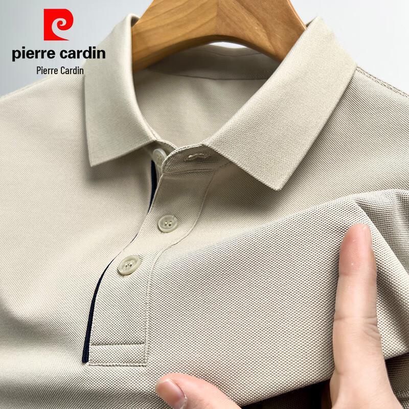 Мужская рубашка-поло с коротким рукавом в стиле business casual от Pierre Cardin