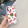 LO21 Мультяшный чехол-арбуз для LG K22 K30 K40 K40S K41 K42 K50 K50S K51 K51S K52 K61 K62 K71 K92 Q60 Q61 V40 V50 V60