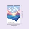 1pc, 2026 Watercolor Landscape Wall Calendar, 12 Different Designs, Wall Calendar, Birthday, Christmas, New Year Gift