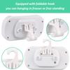 Magnetic Gauge Refrigerator Hanging Kitchen Tool Temperature Meter Freezer Thermometer Fridge