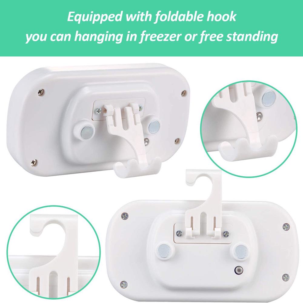 Magnetic Gauge Refrigerator Hanging Kitchen Tool Temperature Meter Freezer Thermometer Fridge
