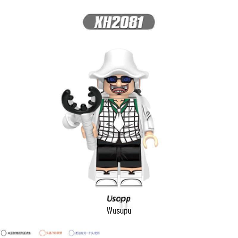 Аниме Пиратские Строительные Блоки Фигурка Игрушка X0358