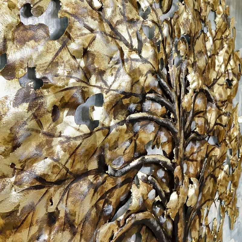 3D metal picture LOFT TREE 70x120