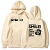 Porter Robinson Smile World Tour Men's Hoodie Winter Hoodie Kawaii Cartoon Pattern Sweatshirt