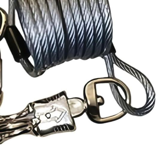 Конная банджи-веревка с регулируемым поводком для лошадей, удлинитель для поводка для улучшения результатов, амортизирующая спиральная веревка-поводок для кемпинга, трейл-райдинга, груминга