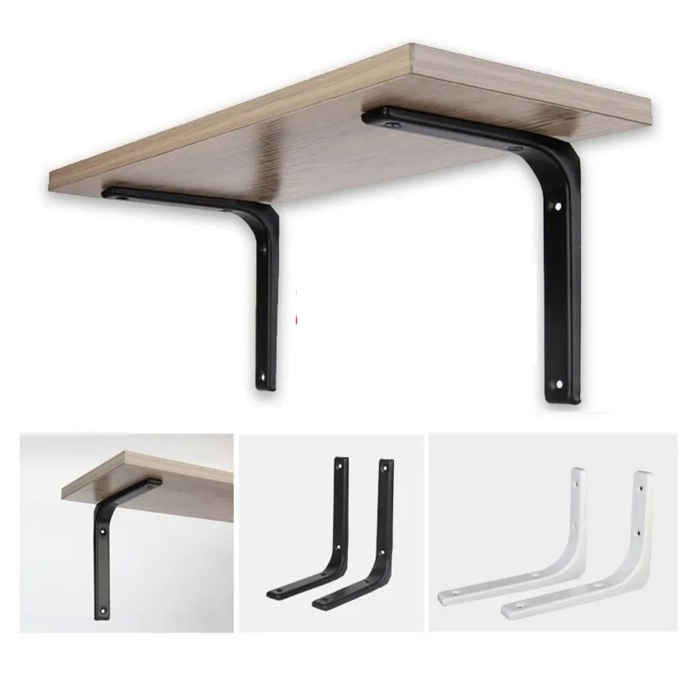 2 шт. Настенный кронштейн для полки Утолщенный фиксированный кронштейн Многофункциональный кронштейн для полки Стол