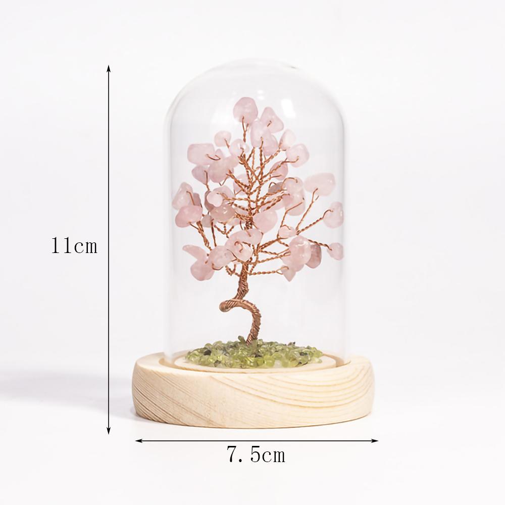 Creative Crystal Ornaments Statuettes Sculpture Birthday Gifts Opening Gifts Crystal Crafts Crystal Tree Home Decoration