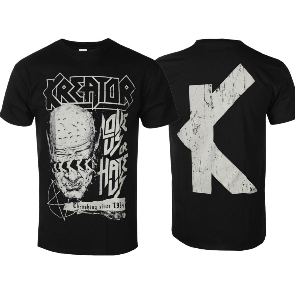 Kreator Coma Of Souls Printed Tshirt Thrash Metal Band Style Daily Tshirt Suitable For Both Unisex And Unisex