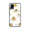 Чехол KT71 Lazy Egg Gudetama для Xiaomi Poco X6 X4 M5 M6 F5 F6 C65 C55 C50 C51 C40 Redmi Note 7 8 14C A3X 13C 12C 11 10A 9C Pro, черный мягкий чехол