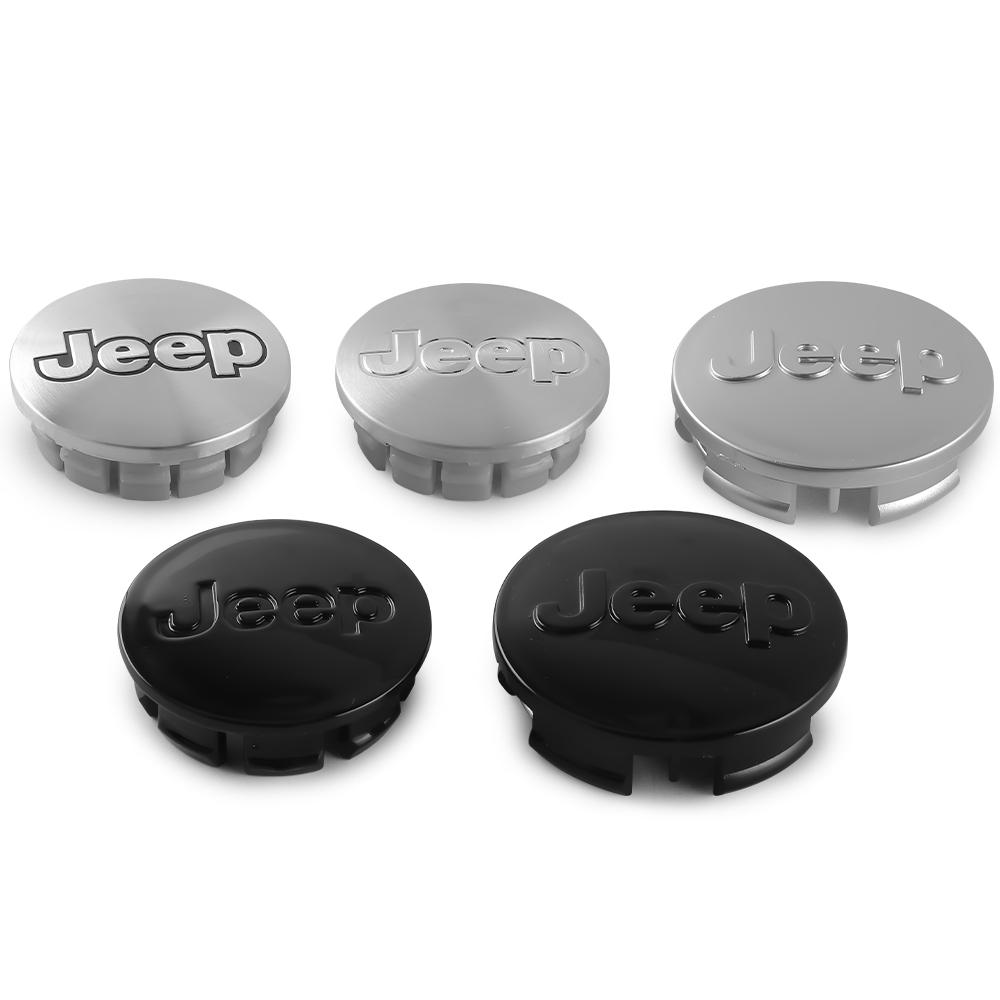 Cup Holders 55mm 64mm Car Wheel Center Covers Hub Cap Badge Accessorie for Jeep Cherokee WK Gladiator Pickup Wrangler Jk Renegad