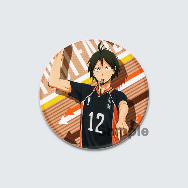 32/44/58 мм мультяшные фигурки Кенма Кодзуме, значок аниме Haikyuu!! Броши на рюкзак, одежда, ручная работа, круглые эмалевые булавки для фанатов, ювелирные украшения, подарок