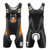 Dog Head Hooded Bodysuit With Cutouts Wrestling Gym Weightlifting Uniform Men Women