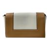 Used CELINEShoulder Bag Brown/white leather Women