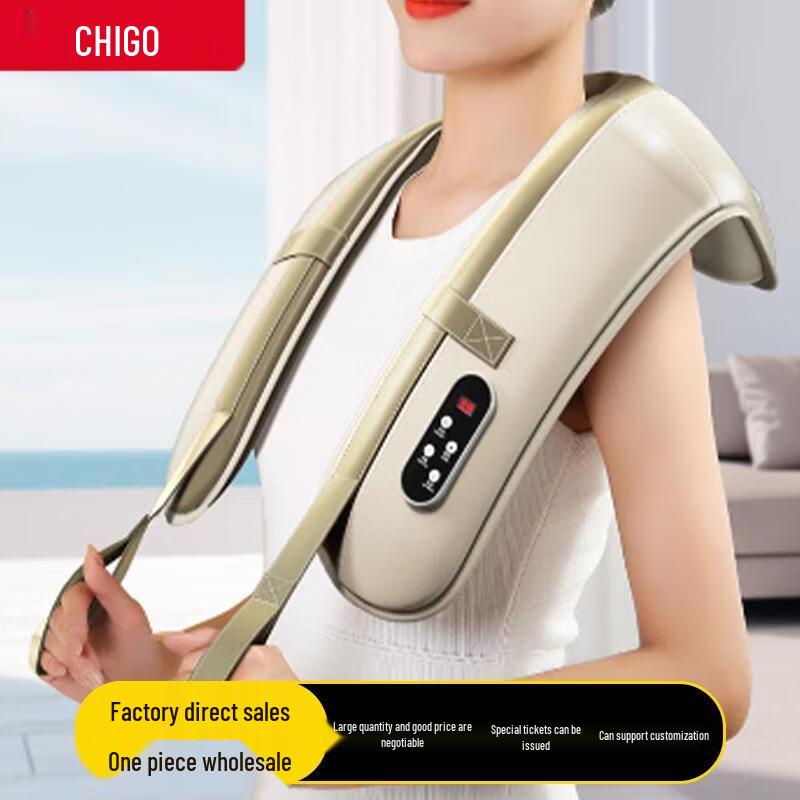 CHIGO Electric Neck & Shoulder Tapping Massager CN plug (adapter included)