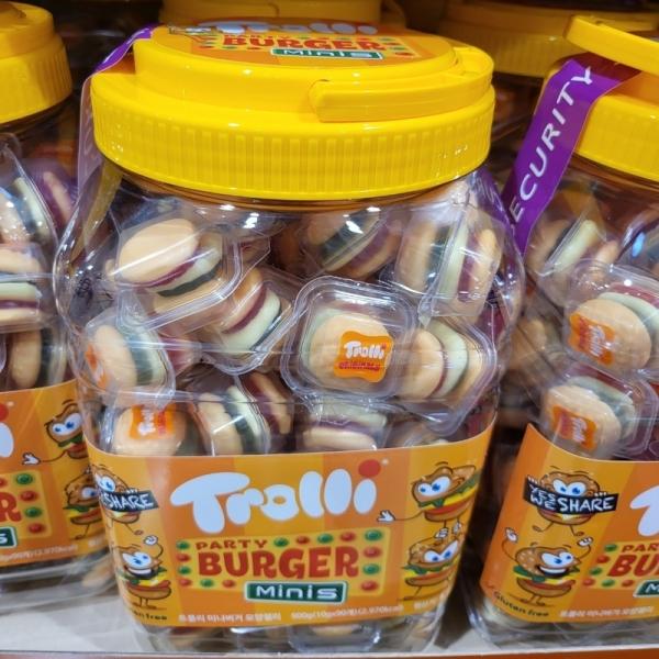 Жевательное желе Trolli Мини-бургеры 900 г