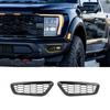 Front Bumper Fog Light Lamp Cover Bezel Trim For Ford F150 21+ Black Accessories