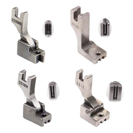 Adjustable Invisible Zipper Presser Foot Heavy Duty Metal Universal Sewing Machine Guide Presser Foot Sewing